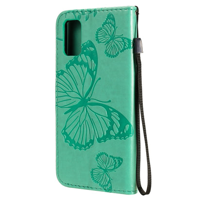 3D Butterflies Embossing Pattern Horizontal Flip Leather Case with Holder & Card Slot & Wallet, For Samsung Galaxy A41, For Samsung Galaxy A51 5G, For Samsung Galaxy A71 5G, For Huawei Nova 7, For Huawei Nova 7 Pro, For Huawei Nova 7 SE / P40 Lite 5G
