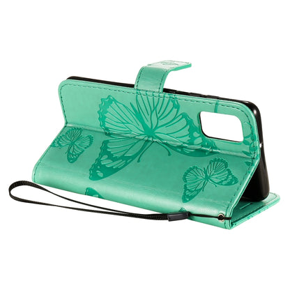 3D Butterflies Embossing Pattern Horizontal Flip Leather Case with Holder & Card Slot & Wallet, For Samsung Galaxy A41, For Samsung Galaxy A51 5G, For Samsung Galaxy A71 5G, For Huawei Nova 7, For Huawei Nova 7 Pro, For Huawei Nova 7 SE / P40 Lite 5G