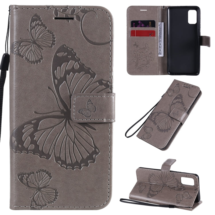3D Butterflies Embossing Pattern Horizontal Flip Leather Case with Holder & Card Slot & Wallet, For Samsung Galaxy A41, For Samsung Galaxy A51 5G, For Samsung Galaxy A71 5G, For Huawei Nova 7, For Huawei Nova 7 Pro, For Huawei Nova 7 SE / P40 Lite 5G