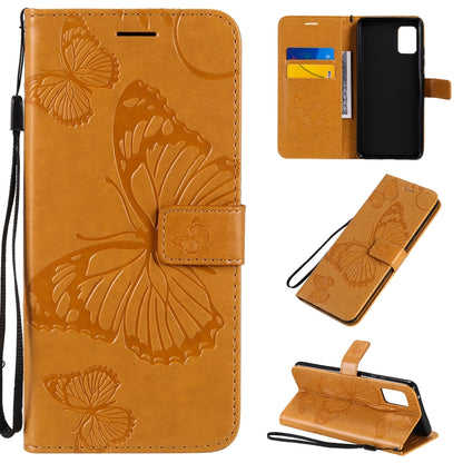 3D Butterflies Embossing Pattern Horizontal Flip Leather Case with Holder & Card Slot & Wallet, For Samsung Galaxy A41, For Samsung Galaxy A51 5G, For Samsung Galaxy A71 5G, For Huawei Nova 7, For Huawei Nova 7 Pro, For Huawei Nova 7 SE / P40 Lite 5G