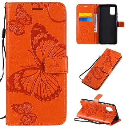 3D Butterflies Embossing Pattern Horizontal Flip Leather Case with Holder & Card Slot & Wallet, For Samsung Galaxy A41, For Samsung Galaxy A51 5G, For Samsung Galaxy A71 5G, For Huawei Nova 7, For Huawei Nova 7 Pro, For Huawei Nova 7 SE / P40 Lite 5G