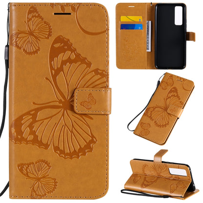 3D Butterflies Embossing Pattern Horizontal Flip Leather Case with Holder & Card Slot & Wallet, For Samsung Galaxy A41, For Samsung Galaxy A51 5G, For Samsung Galaxy A71 5G, For Huawei Nova 7, For Huawei Nova 7 Pro, For Huawei Nova 7 SE / P40 Lite 5G