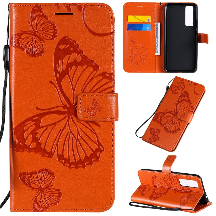 3D Butterflies Embossing Pattern Horizontal Flip Leather Case with Holder & Card Slot & Wallet, For Samsung Galaxy A41, For Samsung Galaxy A51 5G, For Samsung Galaxy A71 5G, For Huawei Nova 7, For Huawei Nova 7 Pro, For Huawei Nova 7 SE / P40 Lite 5G