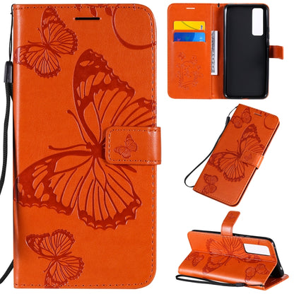 3D Butterflies Embossing Pattern Horizontal Flip Leather Case with Holder & Card Slot & Wallet, For Samsung Galaxy A41, For Samsung Galaxy A51 5G, For Samsung Galaxy A71 5G, For Huawei Nova 7, For Huawei Nova 7 Pro, For Huawei Nova 7 SE / P40 Lite 5G