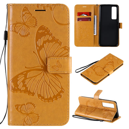 3D Butterflies Embossing Pattern Horizontal Flip Leather Case with Holder & Card Slot & Wallet, For Samsung Galaxy A41, For Samsung Galaxy A51 5G, For Samsung Galaxy A71 5G, For Huawei Nova 7, For Huawei Nova 7 Pro, For Huawei Nova 7 SE / P40 Lite 5G
