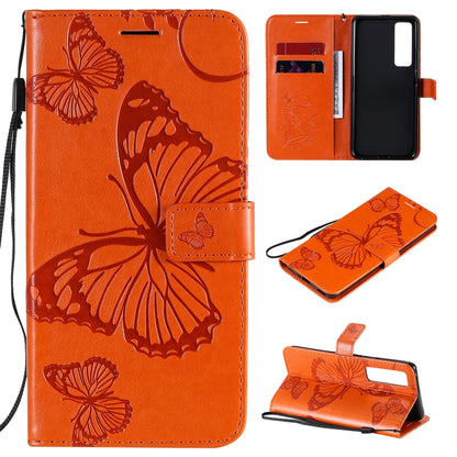 3D Butterflies Embossing Pattern Horizontal Flip Leather Case with Holder & Card Slot & Wallet, For Samsung Galaxy A41, For Samsung Galaxy A51 5G, For Samsung Galaxy A71 5G, For Huawei Nova 7, For Huawei Nova 7 Pro, For Huawei Nova 7 SE / P40 Lite 5G