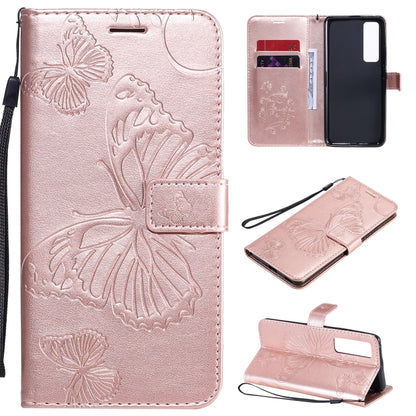 3D Butterflies Embossing Pattern Horizontal Flip Leather Case with Holder & Card Slot & Wallet, For Samsung Galaxy A41, For Samsung Galaxy A51 5G, For Samsung Galaxy A71 5G, For Huawei Nova 7, For Huawei Nova 7 Pro, For Huawei Nova 7 SE / P40 Lite 5G