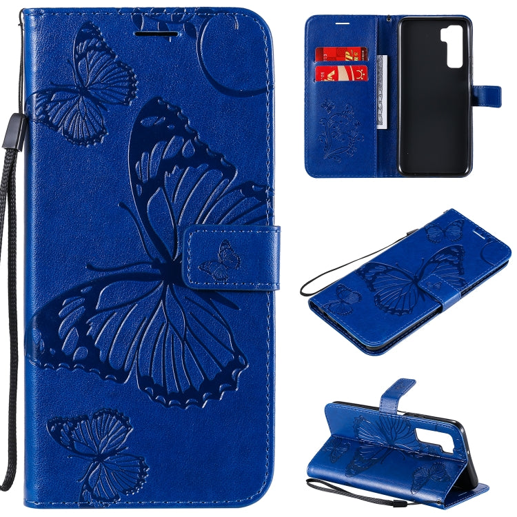 3D Butterflies Embossing Pattern Horizontal Flip Leather Case with Holder & Card Slot & Wallet, For Samsung Galaxy A41, For Samsung Galaxy A51 5G, For Samsung Galaxy A71 5G, For Huawei Nova 7, For Huawei Nova 7 Pro, For Huawei Nova 7 SE / P40 Lite 5G