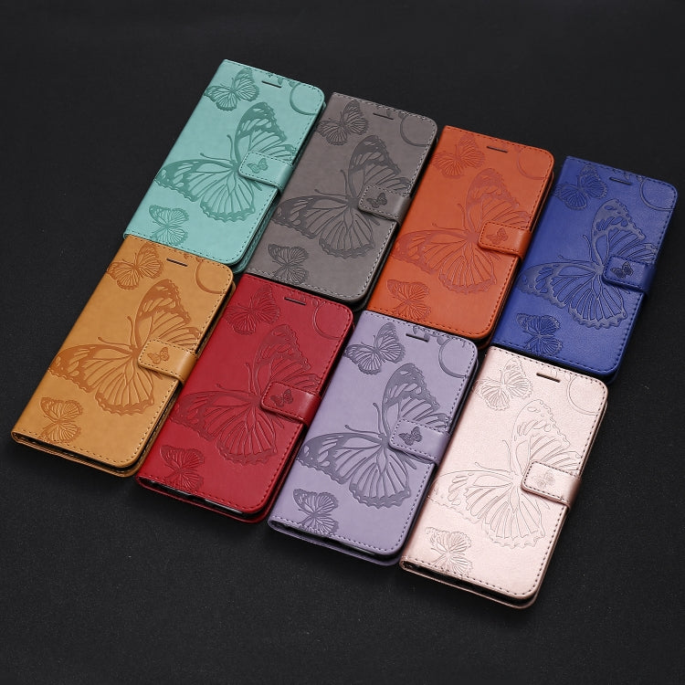 3D Butterflies Embossing Pattern Horizontal Flip Leather Case with Holder & Card Slot & Wallet, For Huawei Honor 30, For Huawei Honor Play 4T Pro