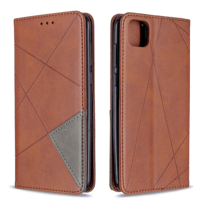 Rhombus Texture Horizontal Flip Magnetic Leather Case with Holder & Card Slots & Wallet, For LG K51, For Huawei Y5P / Honor 9S, For Huawei Honor 9A, For Samsung Galaxy A31, For Sony Xperia L4