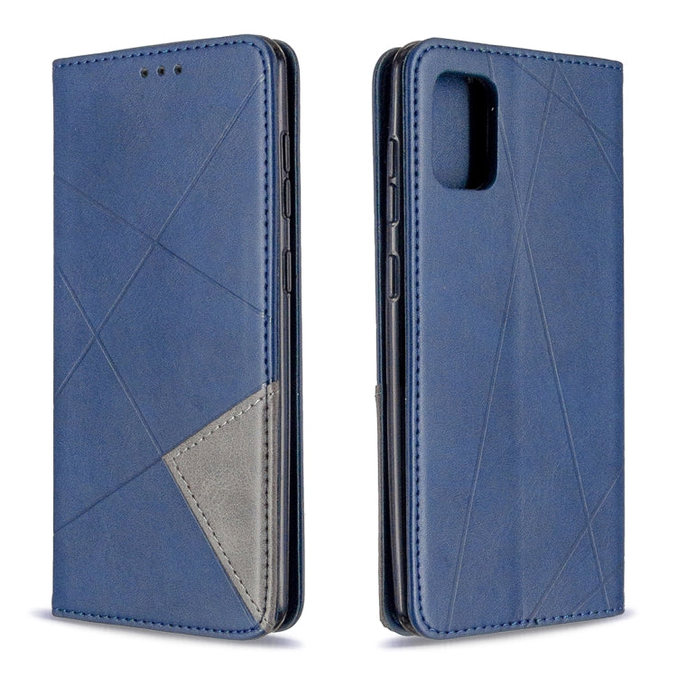 Rhombus Texture Horizontal Flip Magnetic Leather Case with Holder & Card Slots & Wallet, For LG K51, For Huawei Y5P / Honor 9S, For Huawei Honor 9A, For Samsung Galaxy A31, For Sony Xperia L4