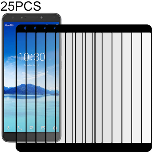 25 PCS Full Glue Full Screen Tempered Glass Film, For Alcatel 7, For Huawei Honor Play4 Pro, For Huawei Honor 9C, For Huawei Honor 9S, For Huawei Honor 9X Lite, For Huawei Honor 20e, For Huawei Honor X10, For Huawei Nova 7 5G, For Huawei Nova 7 Pro