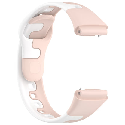 Stitching Two Color Silicone Watch Band, For Redmi Watch 3 Lite