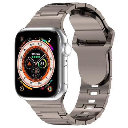 Square Buckle Armor Style Silicone Watch Band, For Apple Watch 7 41mm, For Apple Watch 7 45mm, For Apple Watch SE 40mm