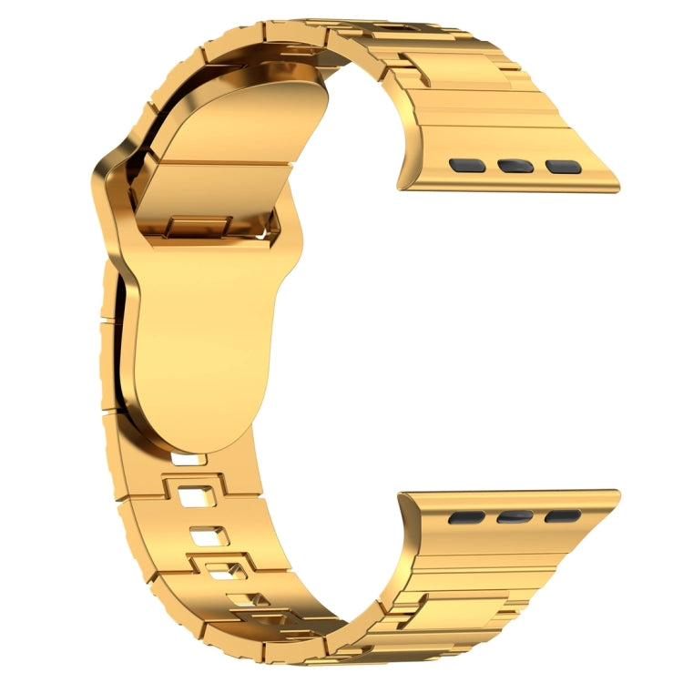 Square Buckle Armor Style Silicone Watch Band, For Apple Watch SE 44mm, For Apple Watch 6 40mm, For Apple Watch 6 44mm