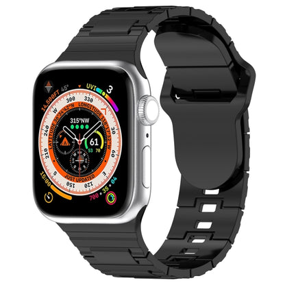 Square Buckle Armor Style Silicone Watch Band, For Apple Watch 4 40mm, For Apple Watch SE 2023 40mm, For Apple Watch 3 38mm