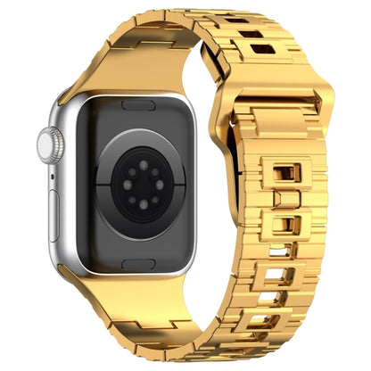 Square Buckle Armor Style Silicone Watch Band, For Apple Watch SE 2023 44mm, For Apple Watch Ultra 49mm, For Apple Watch 8 41mm