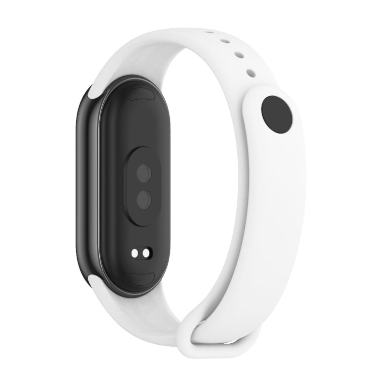 Mijobs Solid Color Silicone Watch Band, For Xiaomi Smart Band 10 / 9 / 8