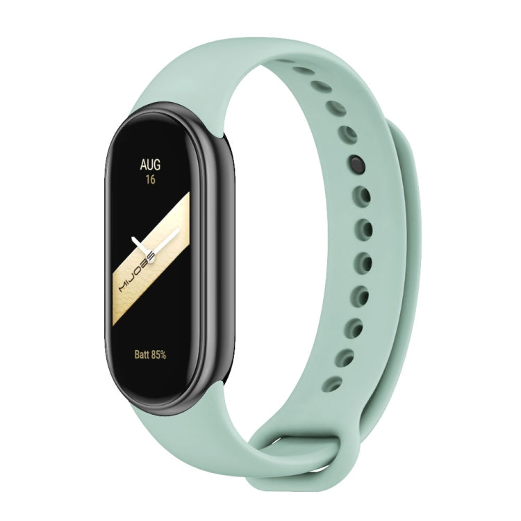 Mijobs Solid Color Silicone Watch Band, For Xiaomi Smart Band 10 / 9 / 8