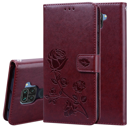 Rose Embossed Horizontal Flip PU Leather Case with Holder & Card Slots & Wallet, For Xiaomi Redmi Note 9, For Huawei Honor 9S, For Huawei Y7P / Honor 9C, For Huawei Honor 9A, For Samsung Galaxy A11, For Samsung Galaxy A31, For Samsung Galaxy A41       ...