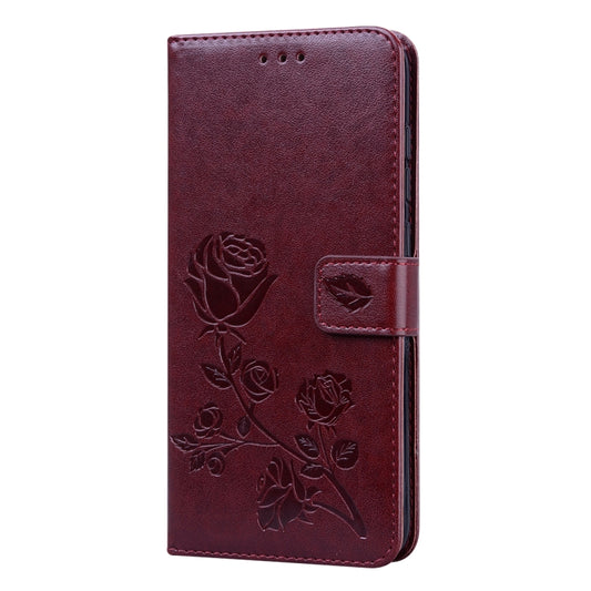 Rose Embossed Horizontal Flip PU Leather Case with Holder & Card Slots & Wallet, For Xiaomi Redmi Note 9, For Huawei Honor 9S, For Huawei Y7P / Honor 9C, For Huawei Honor 9A, For Samsung Galaxy A11, For Samsung Galaxy A31, For Samsung Galaxy A41       ...