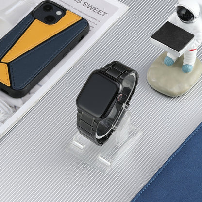 Five Beads Turtle Buckle Titanium Steel Watch Band, For Apple Watch Ultra 49mm, For Apple Watch SE 2023 44mm, For Apple Watch SE 2023 40mm, For Apple Watch Ultra 2 49mm, For Apple Watch Series 9 45mm, For Apple Watch SE 2022 40mm                       ...