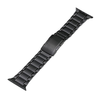 Five Beads Turtle Buckle Titanium Steel Watch Band, For Apple Watch Ultra 49mm, For Apple Watch SE 2023 44mm, For Apple Watch SE 2023 40mm, For Apple Watch Ultra 2 49mm, For Apple Watch Series 9 45mm, For Apple Watch SE 2022 40mm                       ...