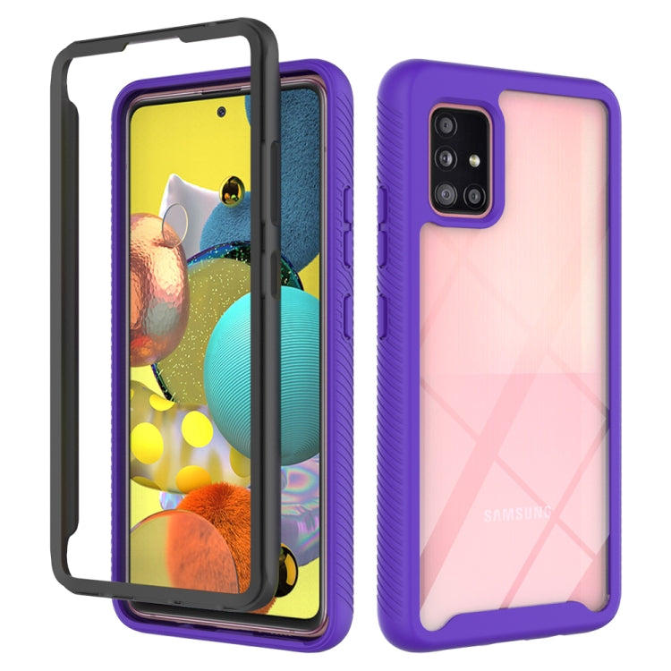 Starry Sky Solid Color Series Shockproof PC + TPU Protective Case, For Samsung Galaxy A71 5G, For Samsung Galaxy A51 5G