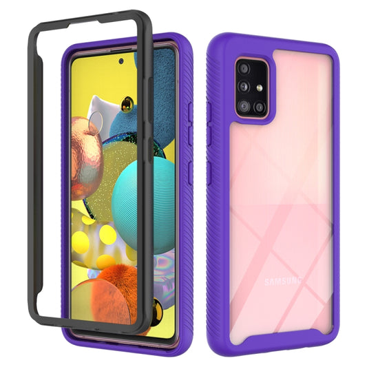 Starry Sky Solid Color Series Shockproof PC + TPU Protective Case, For Samsung Galaxy A51 5G