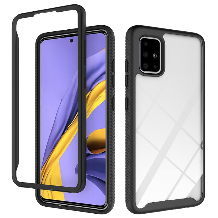 Starry Sky Solid Color Series Shockproof PC + TPU Protective Case, For Samsung Galaxy A71 5G, For Samsung Galaxy A51 5G