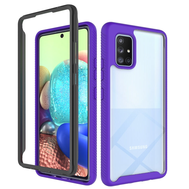Starry Sky Solid Color Series Shockproof PC + TPU Protective Case, For Samsung Galaxy A71 5G, For Samsung Galaxy A51 5G