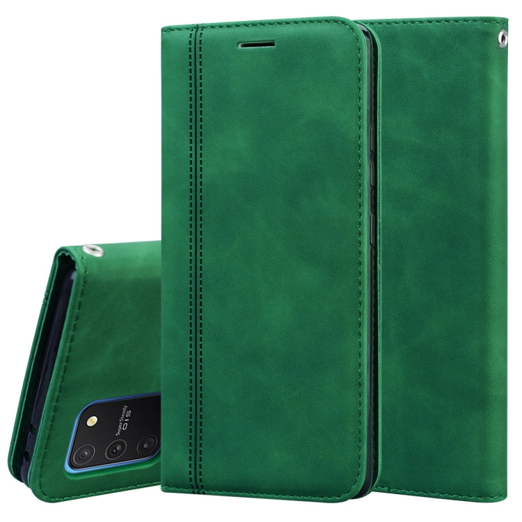Frosted Business Magnetic Horizontal Flip PU Leather Case with Holder & Card Slot & Lanyard, For Samsung Galaxy S10 Lite / A91, For Samsung Galaxy S10, For Samsung Galaxy S20, For Samsung Galaxy S20 Plus, For Samsung Galaxy S20 Ultra                   ...