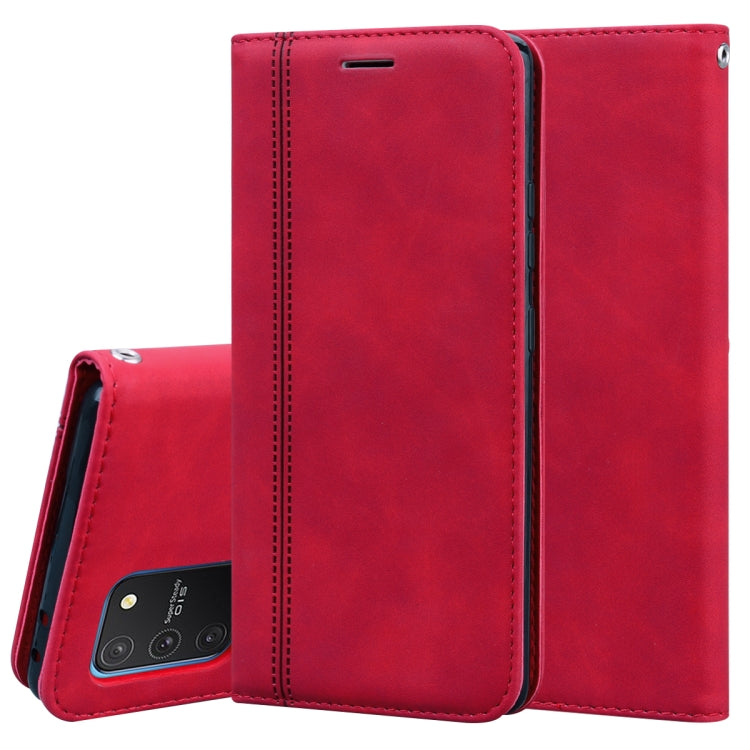 Frosted Business Magnetic Horizontal Flip PU Leather Case with Holder & Card Slot & Lanyard, For Samsung Galaxy S10 Lite / A91, For Samsung Galaxy S10, For Samsung Galaxy S20, For Samsung Galaxy S20 Plus, For Samsung Galaxy S20 Ultra                   ...