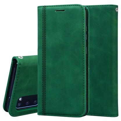 Frosted Business Magnetic Horizontal Flip PU Leather Case with Holder & Card Slot & Lanyard, For Samsung Galaxy S10 Lite / A91, For Samsung Galaxy S10, For Samsung Galaxy S20, For Samsung Galaxy S20 Plus, For Samsung Galaxy S20 Ultra                   ...