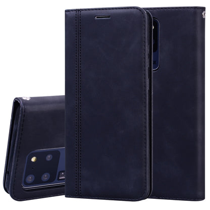 Frosted Business Magnetic Horizontal Flip PU Leather Case with Holder & Card Slot & Lanyard, For Samsung Galaxy S10 Lite / A91, For Samsung Galaxy S10, For Samsung Galaxy S20, For Samsung Galaxy S20 Plus, For Samsung Galaxy S20 Ultra                   ...