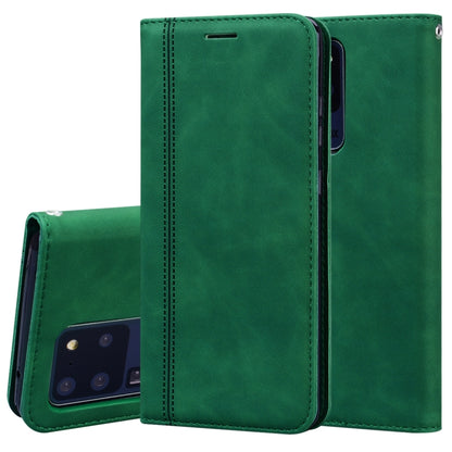 Frosted Business Magnetic Horizontal Flip PU Leather Case with Holder & Card Slot & Lanyard, For Samsung Galaxy S10 Lite / A91, For Samsung Galaxy S10, For Samsung Galaxy S20, For Samsung Galaxy S20 Plus, For Samsung Galaxy S20 Ultra                   ...