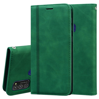 Frosted Business Magnetic Horizontal Flip PU Leather Case with Holder & Card Slot & Lanyard, For Samsung Galaxy S10 Lite / A91, For Samsung Galaxy S10, For Samsung Galaxy S20, For Samsung Galaxy S20 Plus, For Samsung Galaxy S20 Ultra                   ...
