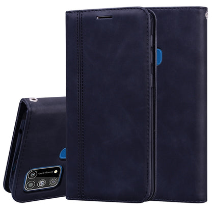 Frosted Business Magnetic Horizontal Flip PU Leather Case with Holder & Card Slot & Lanyard, For Samsung Galaxy S10 Lite / A91, For Samsung Galaxy S10, For Samsung Galaxy S20, For Samsung Galaxy S20 Plus, For Samsung Galaxy S20 Ultra                   ...