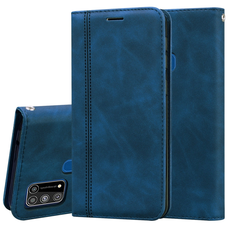 Frosted Business Magnetic Horizontal Flip PU Leather Case with Holder & Card Slot & Lanyard, For Samsung Galaxy S10 Lite / A91, For Samsung Galaxy S10, For Samsung Galaxy S20, For Samsung Galaxy S20 Plus, For Samsung Galaxy S20 Ultra                   ...