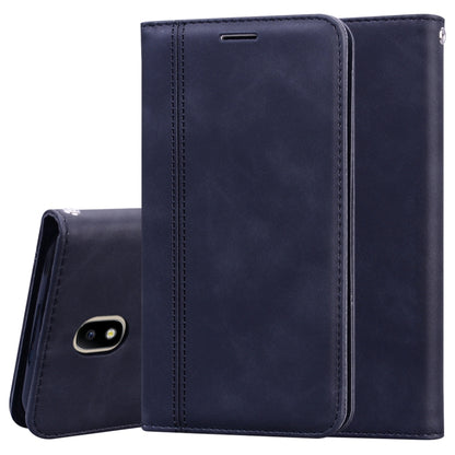 Frosted Business Magnetic Horizontal Flip PU Leather Case with Holder & Card Slot & Lanyard, For Samsung Galaxy J3 / J330  (EU), For Samsung Galaxy J5 (2016) / J510, For Samsung Galaxy J5 / J530 (EU), For Samsung Galaxy J7 / J730 (EU)                  ...