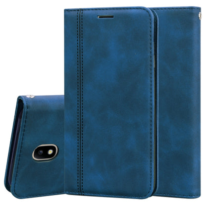 Frosted Business Magnetic Horizontal Flip PU Leather Case with Holder & Card Slot & Lanyard, For Samsung Galaxy J3 / J330  (EU), For Samsung Galaxy J5 (2016) / J510, For Samsung Galaxy J5 / J530 (EU), For Samsung Galaxy J7 / J730 (EU)                  ...