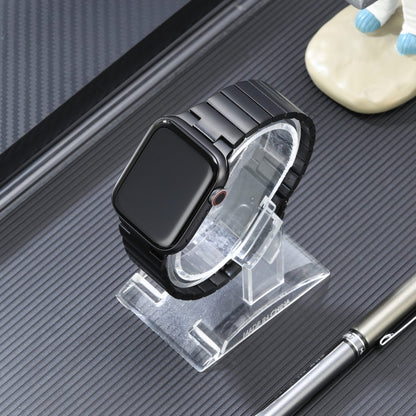 Flat Buckle Stainless Steel Watch Band, For Apple Watch Series 2 42mm, For Apple Watch Series 2 38mm
