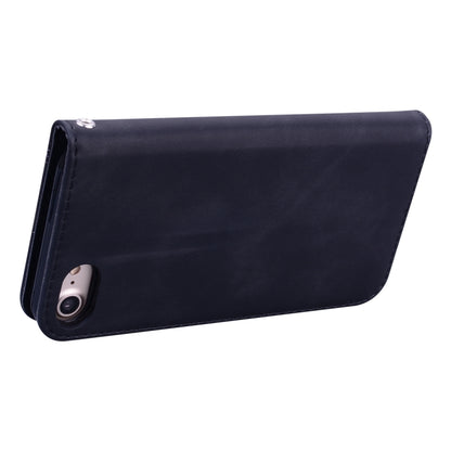 Frosted Business Magnetic Horizontal Flip PU Leather Case with Holder & Card Slot & Lanyard, For iPhone SE 2022 / SE 2020 & 8 & 7, For iPhone 8 Plus & 7 Plus, For iPhone 11 Pro, For iPhone 11, For iPhone 11 Pro Max, For iPhone XS / X, For iPhone XR    ...