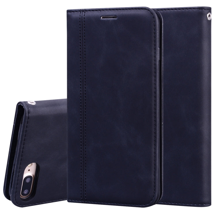Frosted Business Magnetic Horizontal Flip PU Leather Case with Holder & Card Slot & Lanyard, For iPhone SE 2022 / SE 2020 & 8 & 7, For iPhone 8 Plus & 7 Plus, For iPhone 11 Pro, For iPhone 11, For iPhone 11 Pro Max, For iPhone XS / X, For iPhone XR    ...