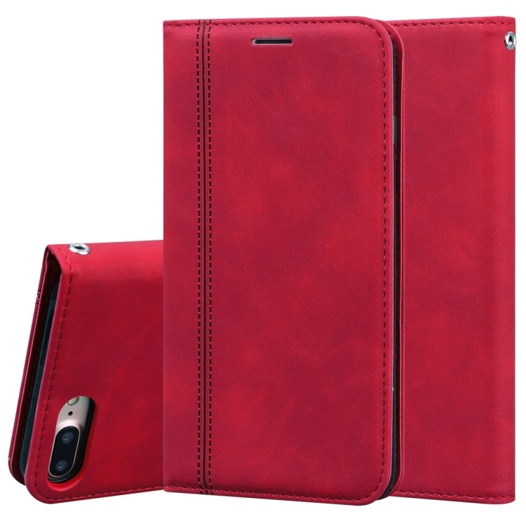 Frosted Business Magnetic Horizontal Flip PU Leather Case with Holder & Card Slot & Lanyard, For iPhone SE 2022 / SE 2020 & 8 & 7, For iPhone 8 Plus & 7 Plus, For iPhone 11 Pro, For iPhone 11, For iPhone 11 Pro Max, For iPhone XS / X, For iPhone XR    ...