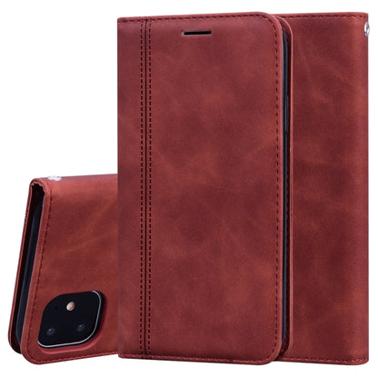 Frosted Business Magnetic Horizontal Flip PU Leather Case with Holder & Card Slot & Lanyard, For iPhone SE 2022 / SE 2020 & 8 & 7, For iPhone 8 Plus & 7 Plus, For iPhone 11 Pro, For iPhone 11, For iPhone 11 Pro Max, For iPhone XS / X, For iPhone XR    ...