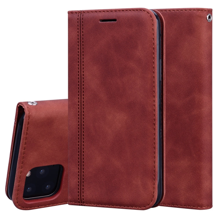 Frosted Business Magnetic Horizontal Flip PU Leather Case with Holder & Card Slot & Lanyard, For iPhone SE 2022 / SE 2020 & 8 & 7, For iPhone 8 Plus & 7 Plus, For iPhone 11 Pro, For iPhone 11, For iPhone 11 Pro Max, For iPhone XS / X, For iPhone XR    ...