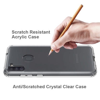 Shockproof Scratchproof TPU + Acrylic Protective Case, For Samsung Galaxy A31, For Samsung Galaxy M11
