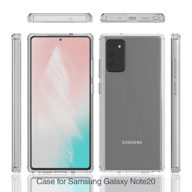 Shockproof Scratchproof TPU + Acrylic Protective Case, For Samsung Galaxy Note 20, For Samsung Galaxy Note 20 Plus, For Samsung Galaxy Note 20 Ultra