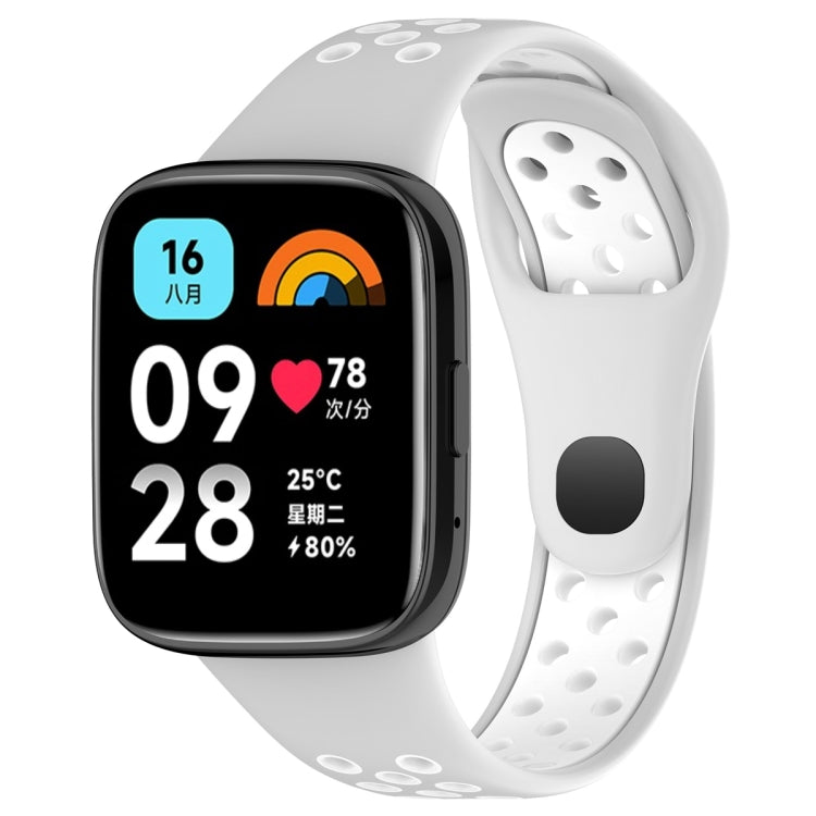 Two Color Silicone Watch Band, For Redmi Watch 3 Lite / Watch 3 Active